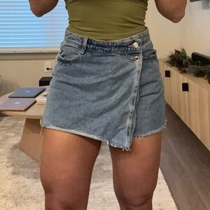 Zara Denim Skort
